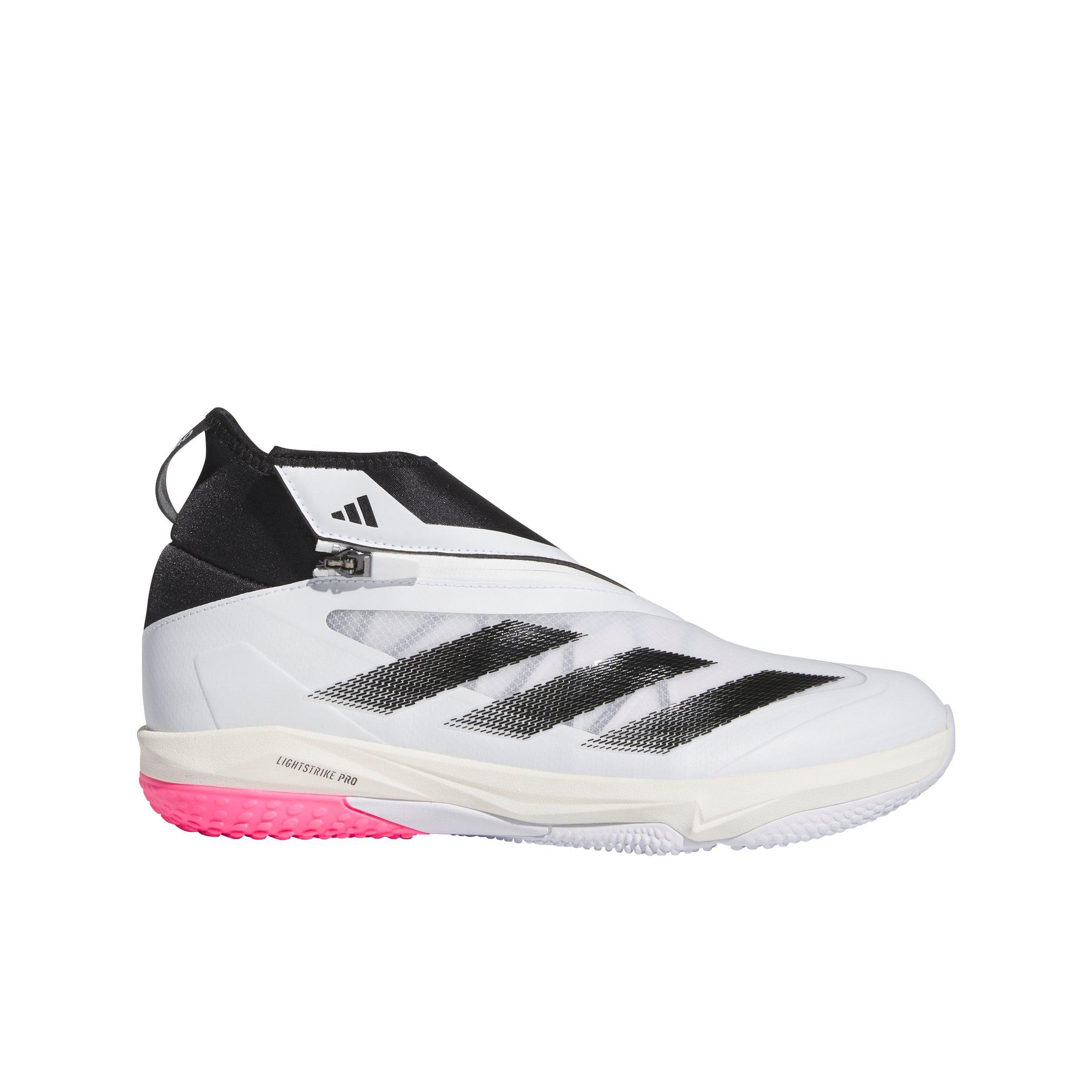 adidas Adizero Impact Turf Trainer Ftwr White Core Black Team Light Grey Men s Baseball Shoe